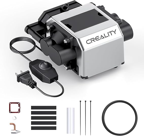 Air Assist for Laser Cutter, Laser Air Assist Laser Engraver for Wood and Metal 22L/min Air Output for Laser Air Assist Protect Laser Lens Reduce Surface Temperature