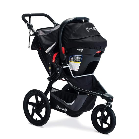 BOB Revolution Flex 3.0 and B-Safe 35 Travel System, Graphite Black [Old Version]