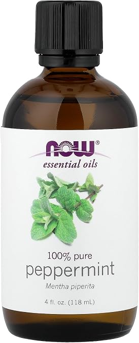 Now Peppermint Essential Oil, 4-Ounce