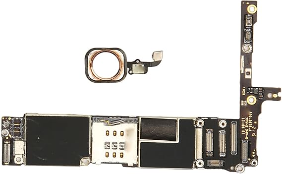 Unlocked Logic Main Board Motherboard with Touch ID Fingerprint Touchpad Phone Mainboard Replacement for iPhone 6 Plus US Version (128GB)