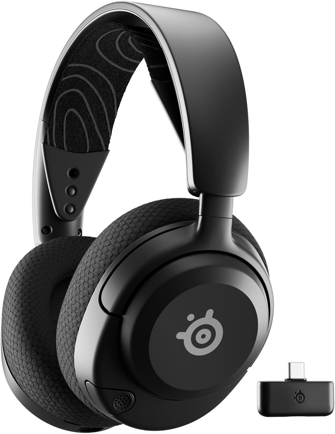 SteelSeries Arctis Nova 5 Wireless - Gaming Headset for PC, PS45, Mobile - 100 Audio Presets via App - Neodymium Magnetic Drivers - 60H Battery - 2.4GHz or BT - ClearCast Gen2.X Mic