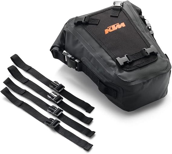 Genuine KTM Black Luggage Bag 78112978200 Easy Mount and Convenient Storage