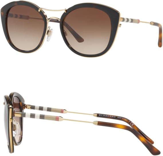 BURBERRY BE4251Q Round Shape Nylon Sunglasses with Luxury Eyewear Kit