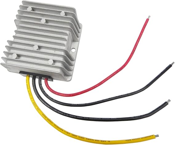 48V 36V 24V Step Down to 12V Buck DC-DC Converter Voltage Reducer Regulator Transformer (10A 120W)