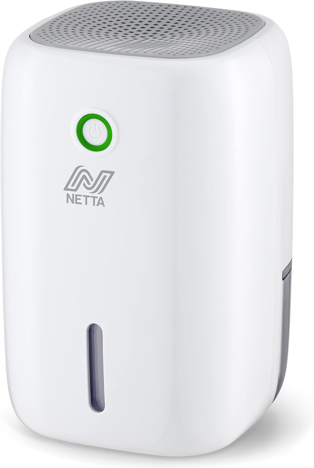 NETTA Dehumidifier 800ml Mini Air Dehumidifier for Damp, Mould, Moisture, Portable and Ultra Quiet for Home, Bathroom, Bedroom, Kitchen, Wardrobe, Basement - White [Energy Class A]