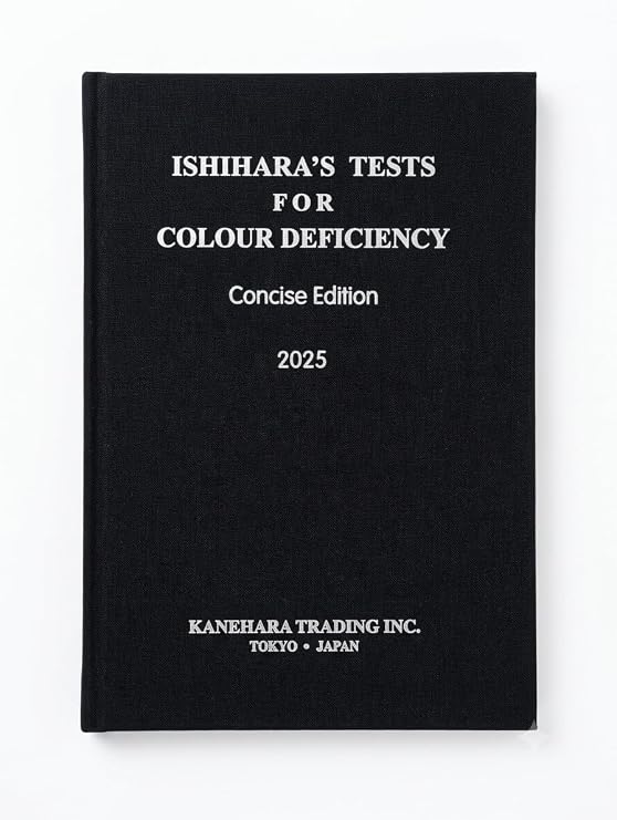 Ishihara Test Chart Books, for Color Deficiency