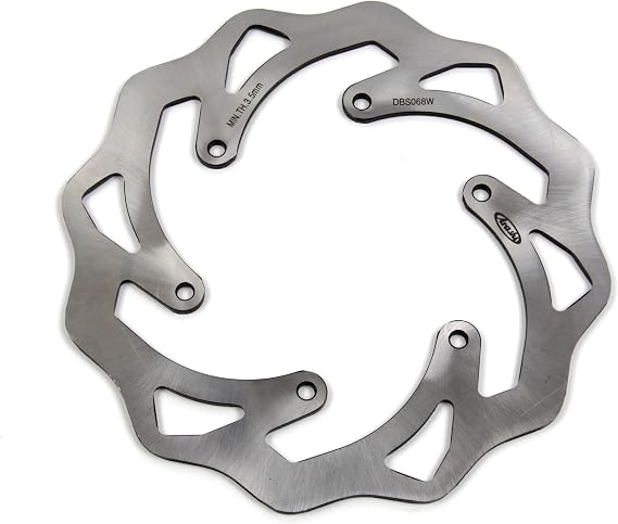 1 Pcs Rear brake Disc Rotor Compatible with Husqvarna TC85 17/14 19/16 2021-2022, TX125 TE150 2017-2019, TE150I 2020-2022, FE250I TE250I 2019-2022, Motorcycle Replacement Accessories Parts
