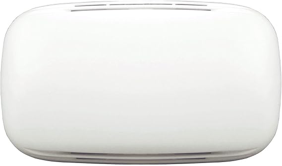 Heath Zenith SL-2735 Sleek Modern Design Wired Doorbell with 2 Chime Sounds, 8.86"W x 1.61"D x 5.39"H, White