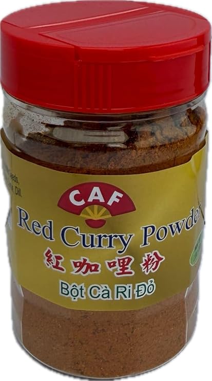 CAF Red Curry Powder 2.8oz, Premium Red Curry Powder
