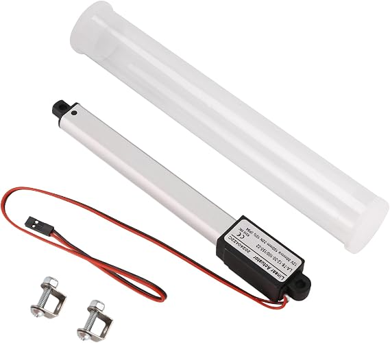 DC 12V Waterproof IP54 Mini Linear Actuator 100 mm Stroke Electric Linear Motor Window Opener 30 mm/S Speed