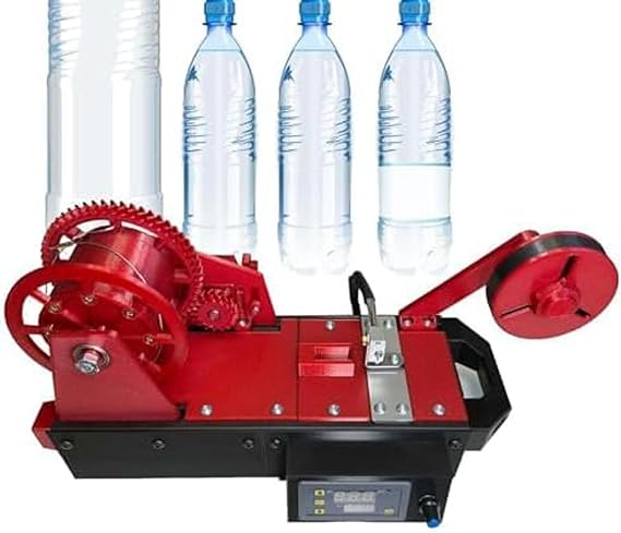 3D Printing Filament Making Machine, Desktop 3D Printer Extruder Filament Maker with Digital Display, Temperature/Speed Adjustable, Recycling PET Plastic Bottle into 3D Printing Filament D