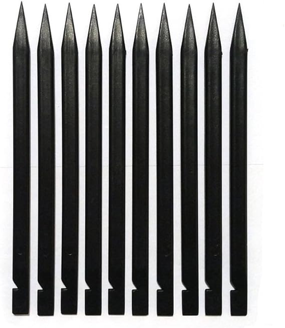 10 Pieces Universal Black Stick Spudger Opening Pry Tool Kit for iPhone Mobile Phone iPad Tablets MacBook Laptop PC Repair