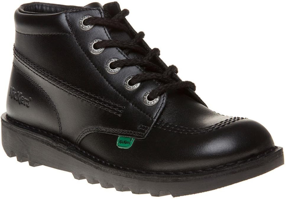 Kickers Youth Unisex Kick Hi Classic Ankle Boots | Extra Comfortable | Added Durability | Premium Quality