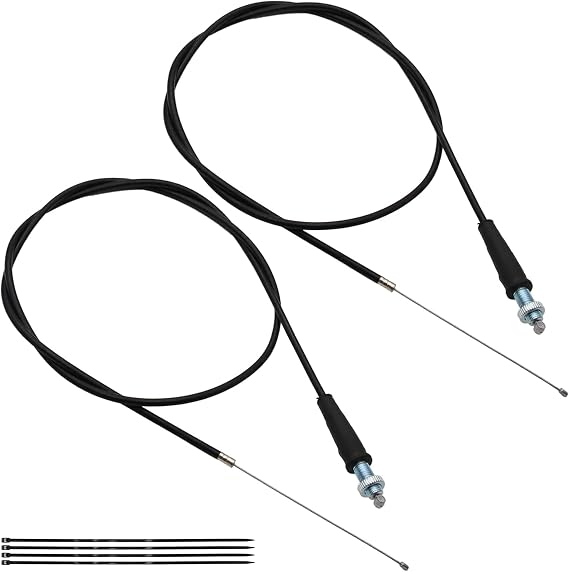 60inch 2PCS Throttle Cable for CT200U Mini Baja MB165 196cc 5.5hp MB200 200cc 6.5hp Pit Bike Heat Warrior MOTOVOX MBX10 MBX1 Parts