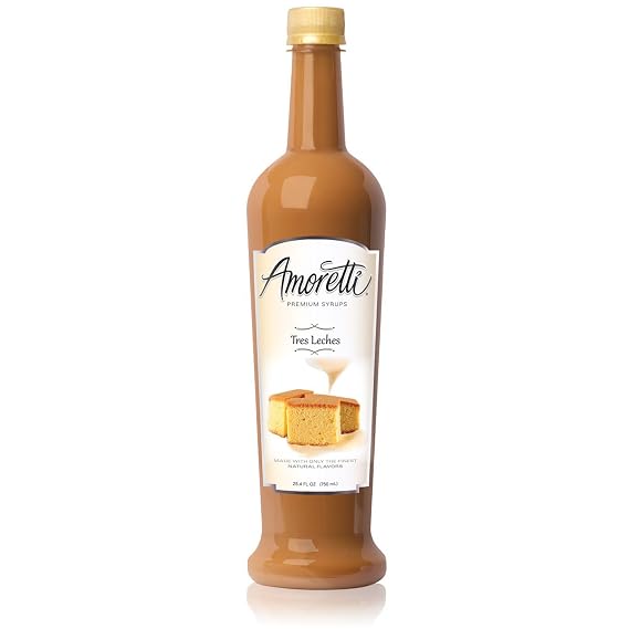 Amoretti Premium Syrup, Tres Leches, 25.4 Ounce
