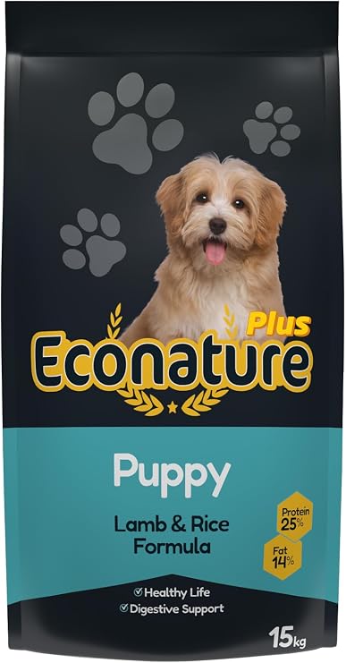 Econature Plus Yavru Köpek Kuzulu 15 kg