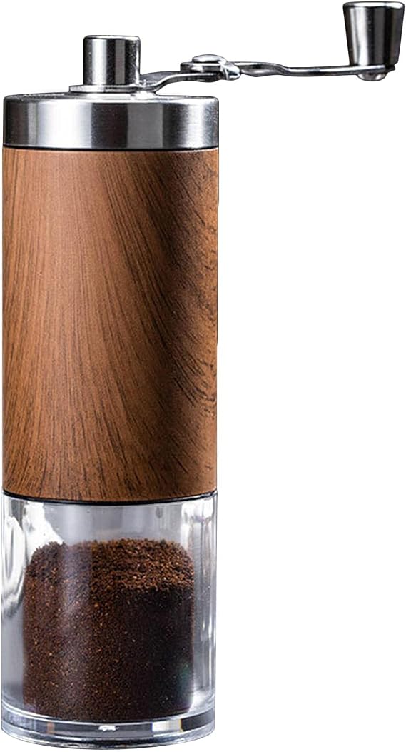 Manual Coffee Bean Grinder, Portable Coffee Grinder Manual, Adjustable Hand Coffee Grinder for Office Home Travel Camping Outdoor Werstand