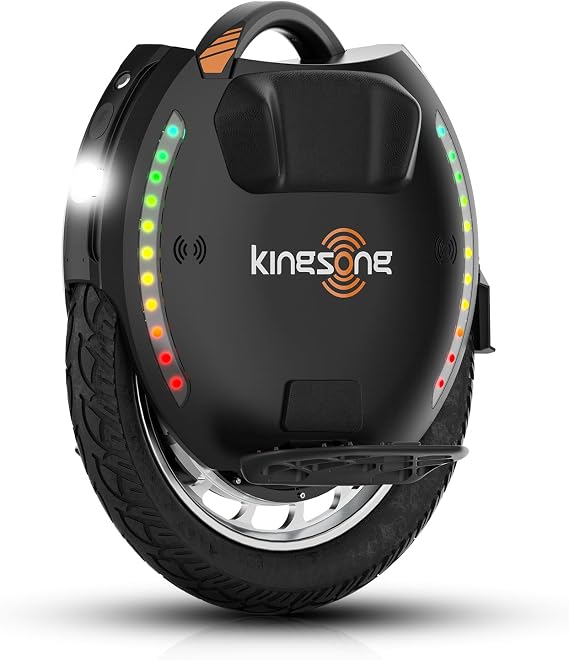 KINGSONG 18XLPRO Electric Unicycle One Wheel Self Balancing Unicycle for Adults, 37 MPH Top Speed & 40 Climbing, Smart Self-Balancing Commuter Unicycle (Black)