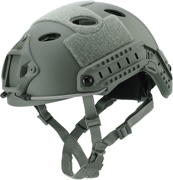Bigblue Technical Diving Helmet, Two Mounts - Gray, Large