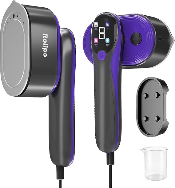 Rolipo Travel Steamer, Portable Clothes Steamer, 20s Heat-Up, 4 Modes