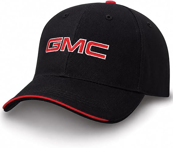 GMC Red Tipped Core Hat - Officially Licensed Embroidered Adjustable Cap
