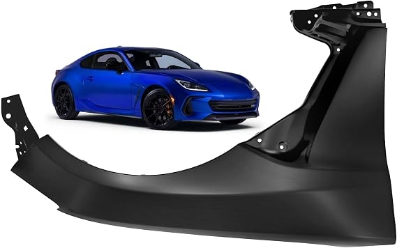 SU00309497 Front Right Fender Fits for Toyota GR86 for Subaru BRZ | Front Right Aluminum Fender Passenger Side, Fits for Toyota GR86 Fits for Subaru BRZ, 2.4L 2023-2024, Replaces BTPS9033MBKR