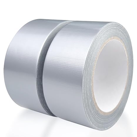 WinGluge Pack of 2 Reinforced Tape Waterproof Repair Tape 27 m x 48 mm