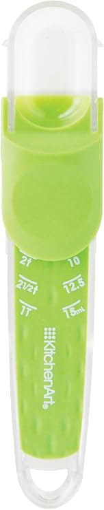 Kitchen Art Adjustable Tablespoon, Green