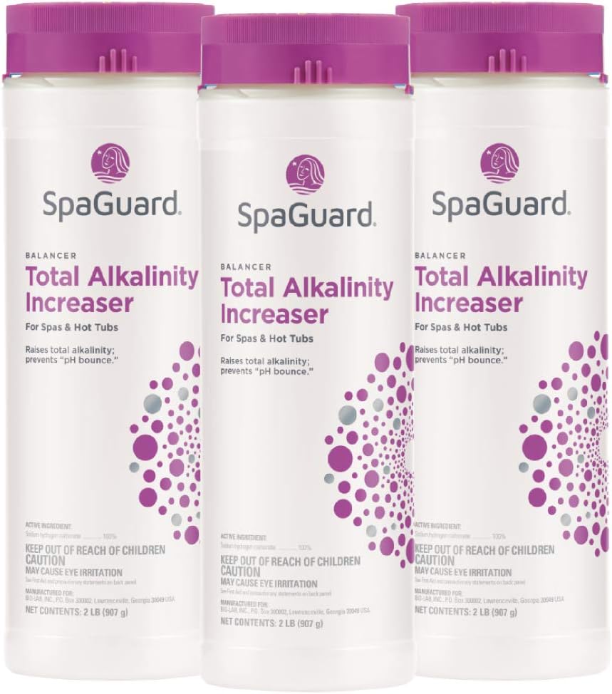 SpaGuard Total Alkalinity Increaser 2 lb 3 Pack