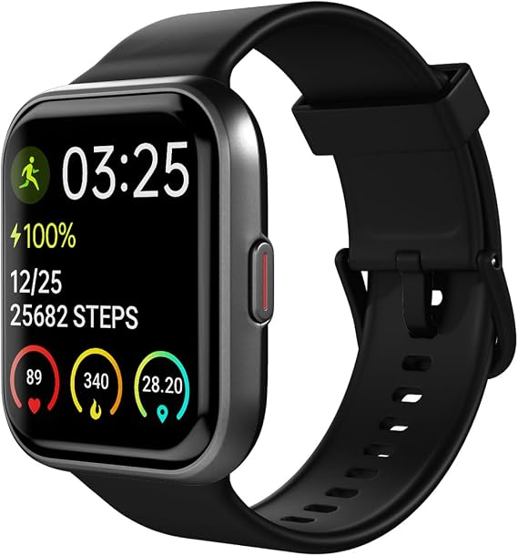 Spade & Co Health Smartwatch 3 - Health, Fitness & Activity Tracker with 10+ Day Battery Life, Alexa Built-in, Bluetooth Call, Sleep Monitor, Waterproof for iPhone & Android, Men & Women