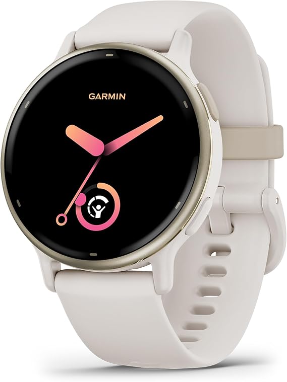 Garmin vivoactive 5, Health & Fitness GPS Smartwatch, 42mm, Ivory