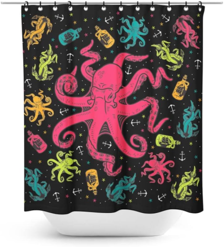 Sourpuss Shower Curtains Under The Sea