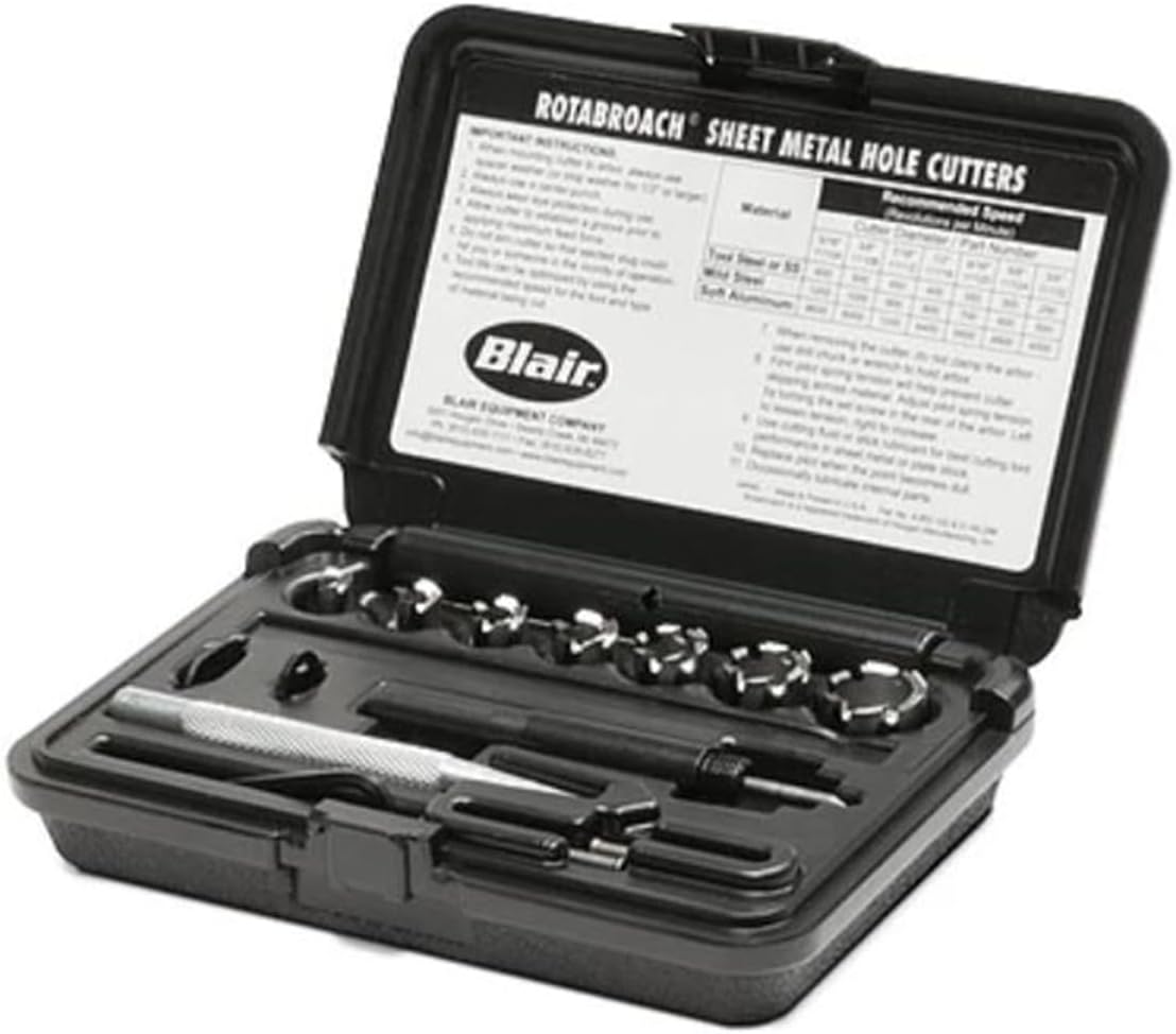 Blair Equipment 11090 Kit-Rotabroach Fractional Lg