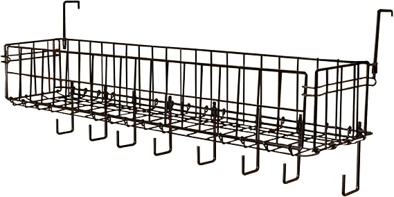 EASY-UP Pro Portable Collapsible Basket with Tack Hangers | Color Black Horse Grooming Essential | Collapsible Design | Swivel Tack Hangers | Large Storage Capacity |