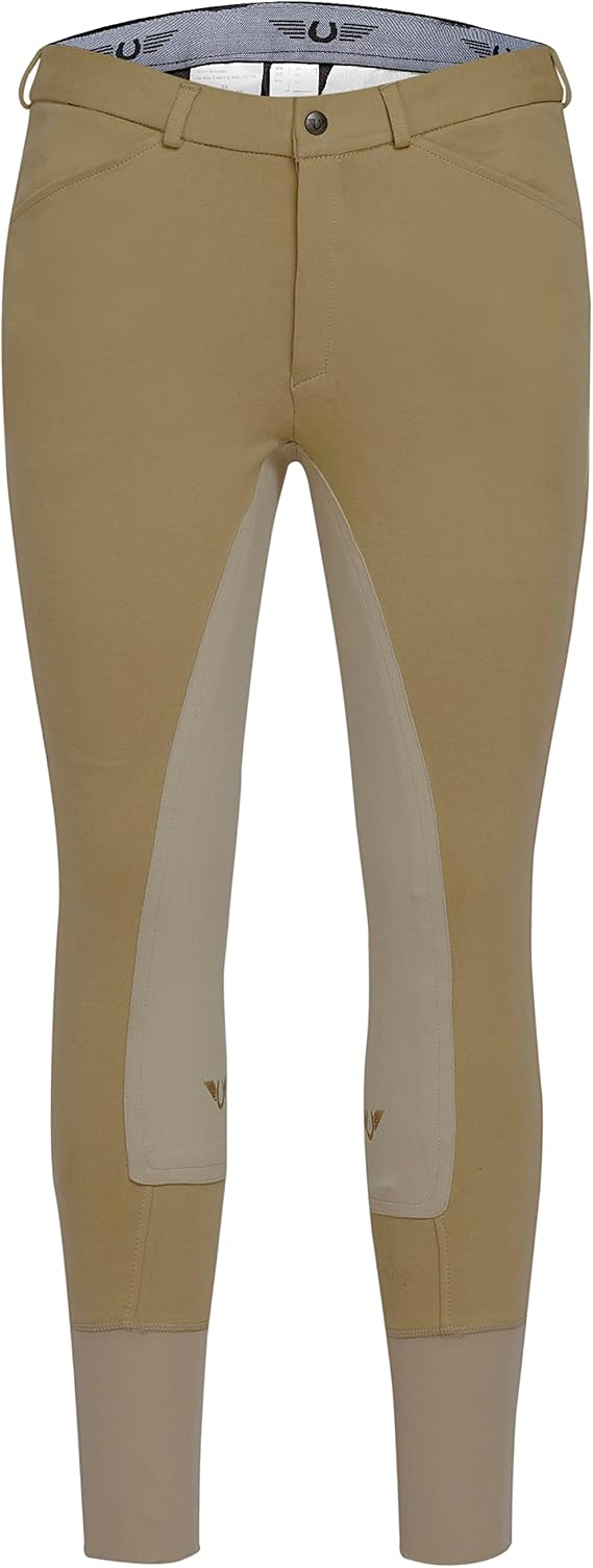 TuffRider Men's Patrol 4 Pockets Full Seat Breeches - Light TAN - 38