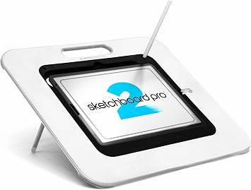 SKETCHBOARD | Sketchboard Pro Rev2 for IPad Pro 12.9in 5th gen | Black| Flat & Smooth Drawing Surface | Digital Art & Tablet Accessory