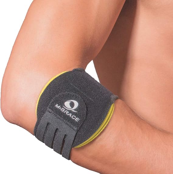 Elbow Brace Mbrace Air, Tennis Elbow Brace, Elbow Support, Elbow Strap, Epicondylitis, Elbow Compression, Swiftly Adjustable Compression, Pad Included, Size Extra