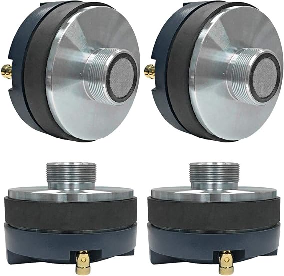 Seismic Audio - T-Driver-4Pack - 4 Pack of Titanium Compression Horn Drivers - 100 Watts RMS Each - Replacement Horn Drivers