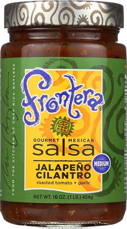 Frontera Jalapeno Cilantro Salsa 16 oz each (2 Items Per Order, not per case)