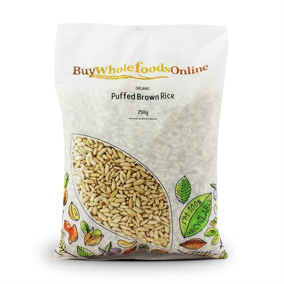 Organic Puffed Brown Rice 250g (BWFO)