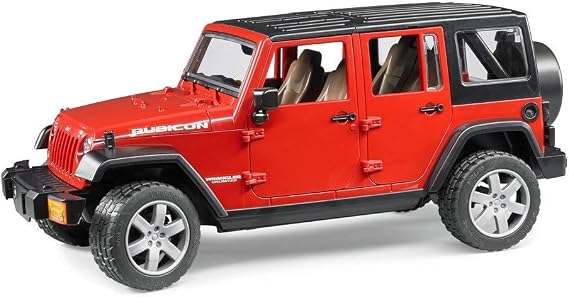 Bruder - Jeep Wrangler Unlimited Rubicon Scale Model