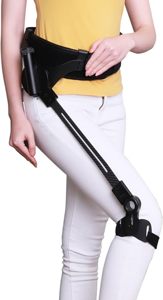 Walkers for Seniors, Adjustable Mobility Walking Aid Lower Limb Assistance Bionic Body Power Walking Aids for Adults(Right,Medium)
