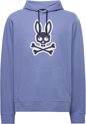 Psycho Bunny Ryder Embroidered Bunny Patch Hoodie