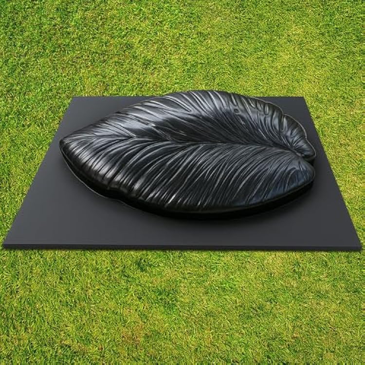 3D Leaf Shape Concrete Mold Cement Plastic ABS 2mm - Mold for Cement - Paving DIY Stepping Stone Decor Garden - Concrete Molds and Forms Reusable
