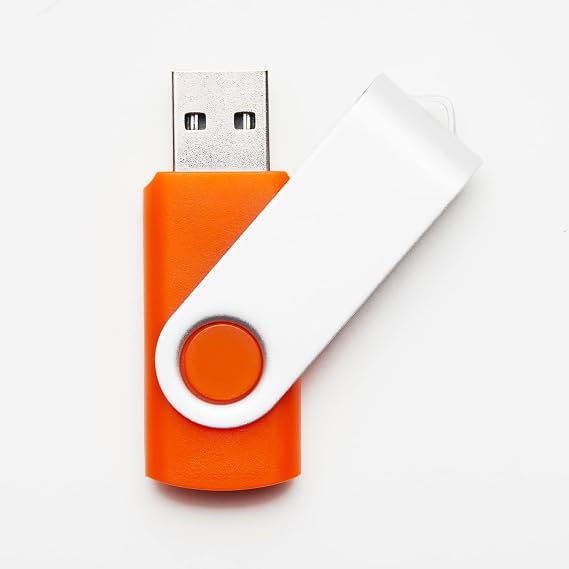 128MB naranja USB 2.0 Flash Drive Venta al por mayor lote de memoria a granel