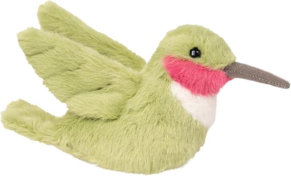 Douglas Nectar Hummingbird Bird Plush Stuffed Animal Toy, 7.5-Inch