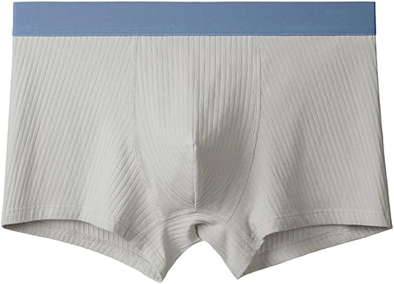 Cotton Stretch Boxer Briefs for Men Casual Fashion Soft Comfy Underwear Plus Size Sports Breathable Underpants