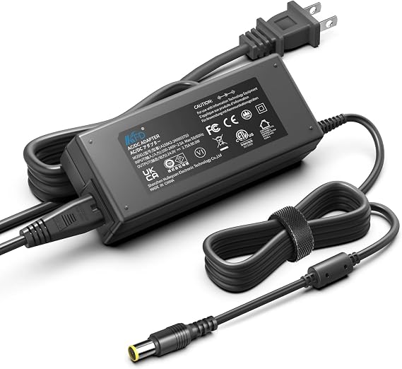 for Jackery Charger, KFD AC Adapter for Jackery Portable Power Station Explorer 240 300 500 550 E240 E300 E500 G0500A0500AH-2 293/518Wh 300W 500W Lithium-ion Battery Charger 24V 3.75A 90W Power Supply