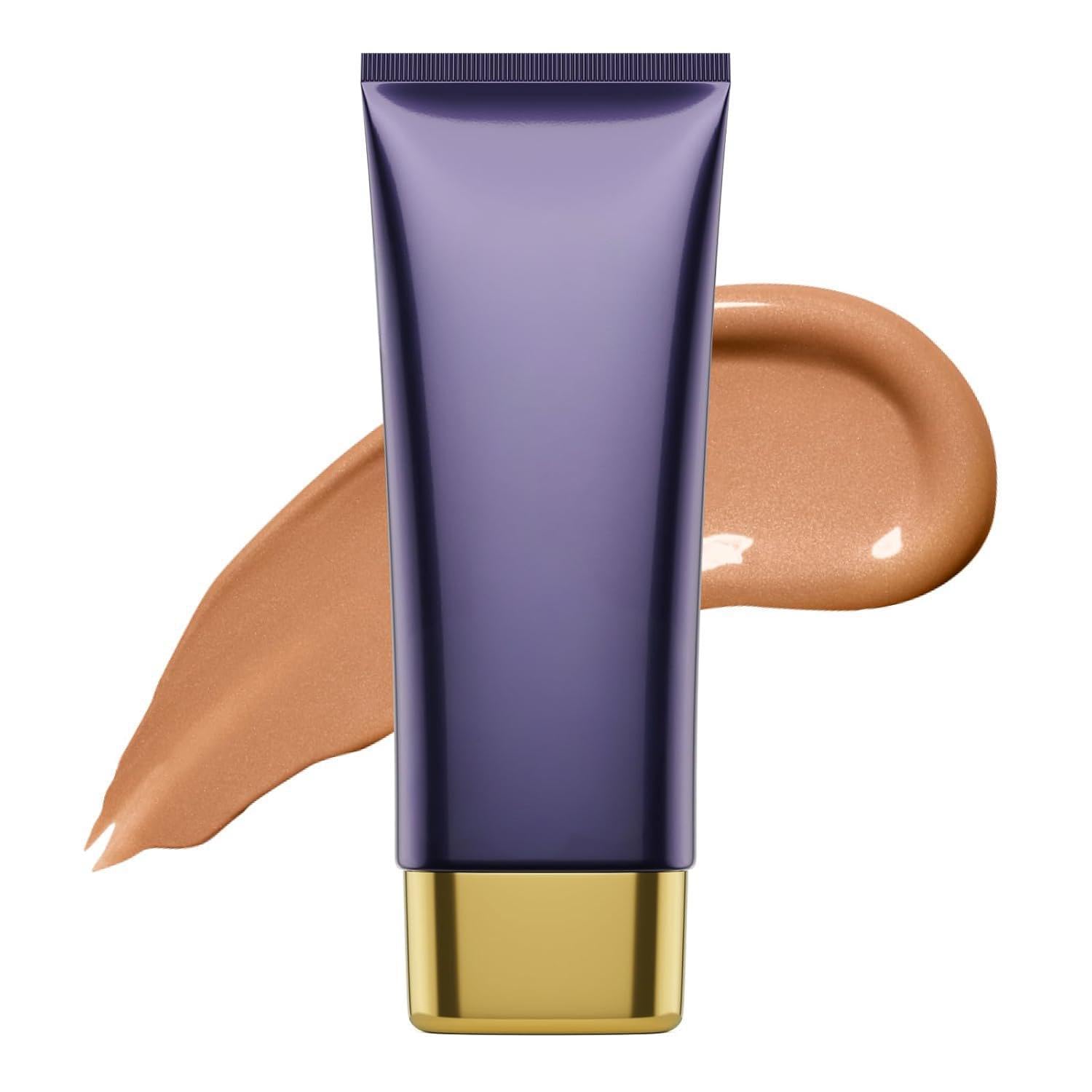 Body Coverage Perfector – Waterproof, Lightweight & Flawless Body Makeup, Body Scar Cover up for Tattoo Concealer, Easy Application, Radiant Glow, Evens Skin Tone Golden, Body Brush