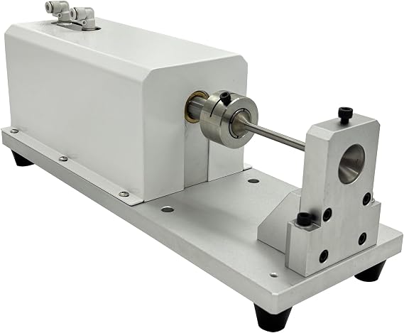 TECHTONGDA Pneumatic Metal Shielding Mesh Ring Cutting Machine for Energy Cable Assembly, 2-35mm2 Cable, 10-180mm Cutting Length, Foot Pedal Operation, for New Energy/Automotive/Communication